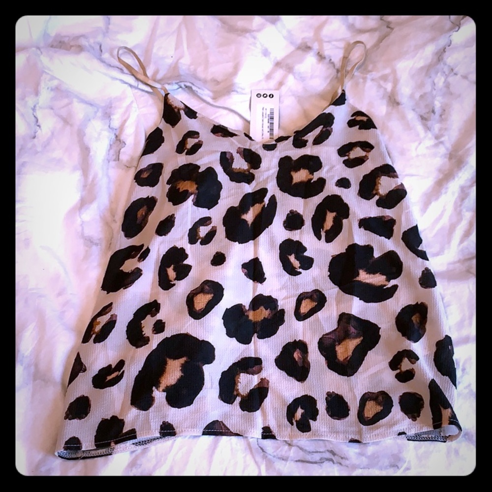 Leopard Flowy Blouse